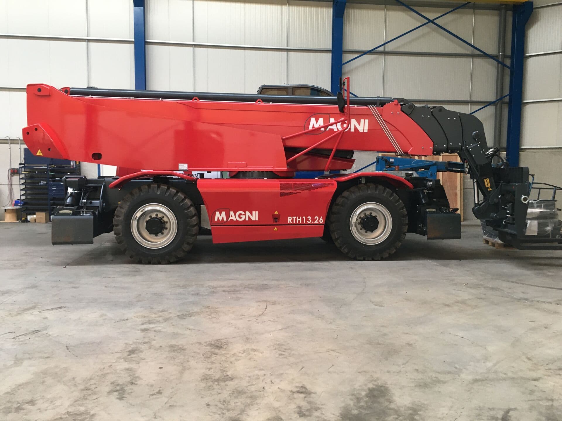 Chariot télescopique soumis à vérification générale périodique (VGP)
